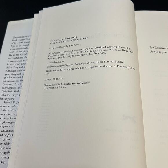 Death In Holy Orders by P. D. James - Picture 5 of 6